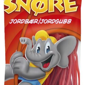 Malaco Snöre Jordgubb 94g