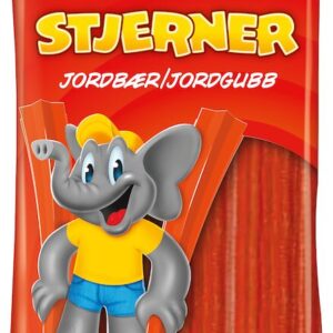Malaco Stjerner Jordgubb 92g