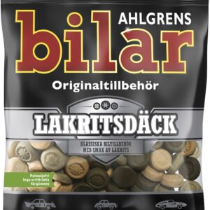 Ahlgrens bilar Lakritsdäck 110g