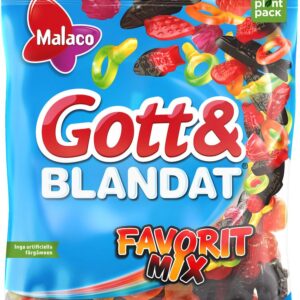 Malaco Gott & Blandat Favoritmix 190g