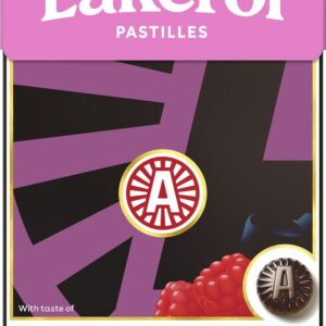 Läkerol Raspberry Licorice 75g