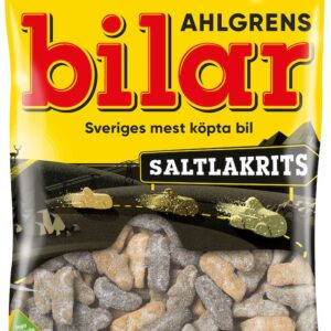 Ahlgrens bilar Saltlakrits 100g