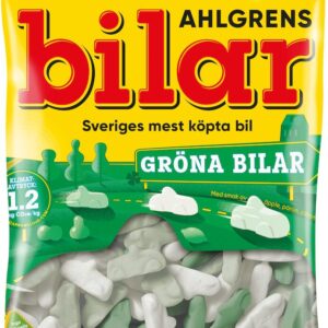 Ahlgrens bilar Gröna bilar 100g