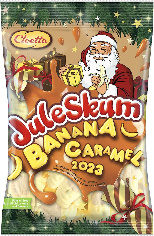 Juleskum Banan Caramel 100g