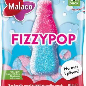Malaco Fizzypop 85g