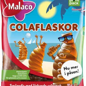 Malaco Colaflaskor 95g