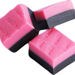 Hallonlakrits fudge