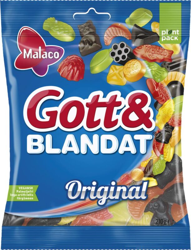 Malaco Gott & Blandat Original 210g