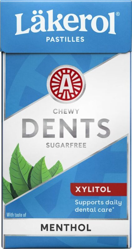 Läkerol Dents Menthol 36g