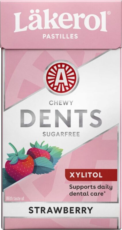 Läkerol Dents Strawberry 36g
