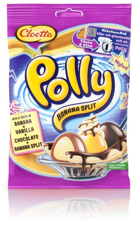 Polly Banana Split 350g